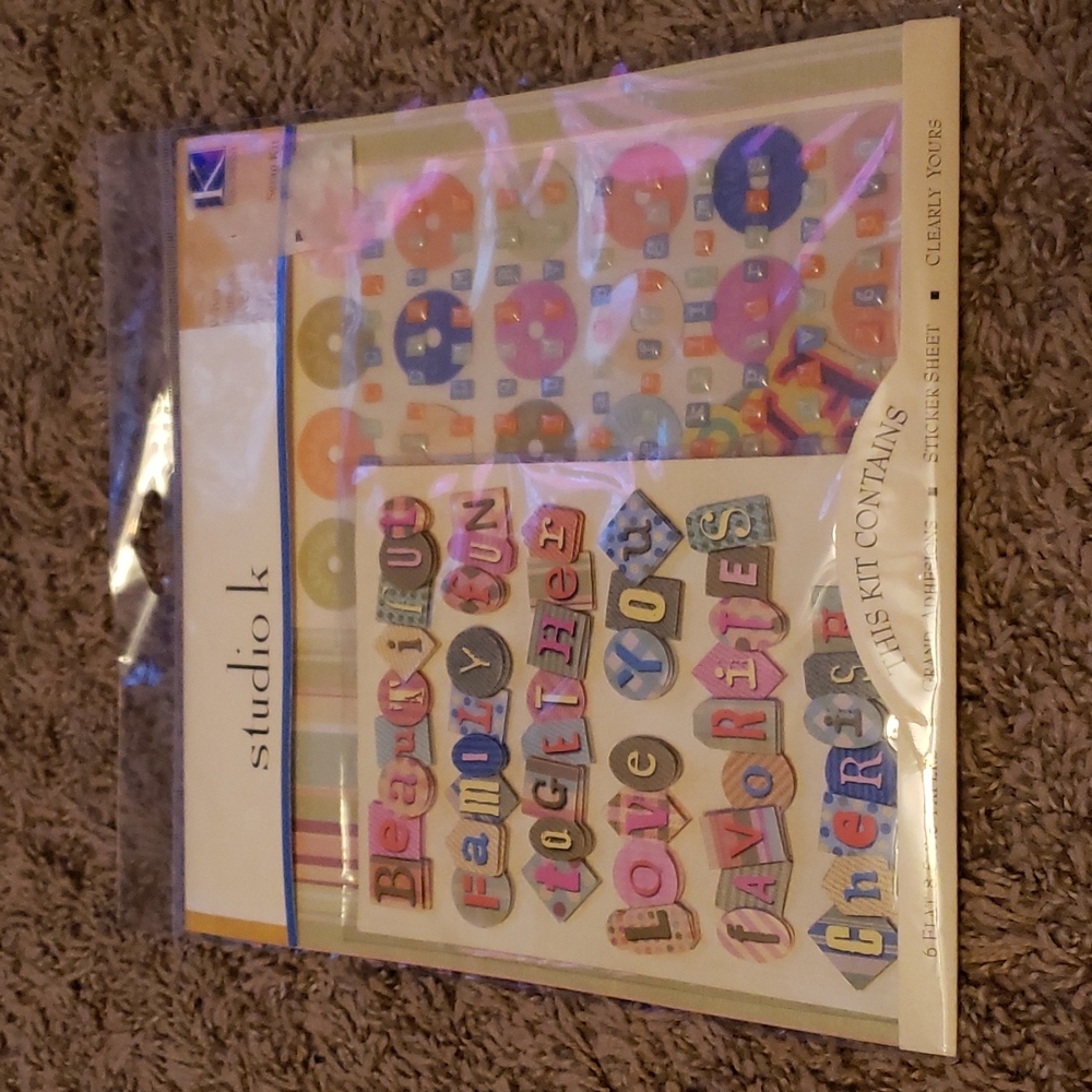 Studio K 8.5 x 8.5 scrapbook kit